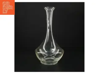 Glas karaffel (str. H. 25 cm. ø. 13,5 cm)