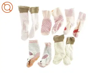 Babystrømper, 5 par fra Ukendt (str. ca. 19)