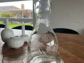 Glas karaffel 