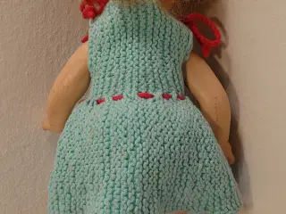 Gammel Besque/porcelænsdukke. Mærket med K. 27,5cm