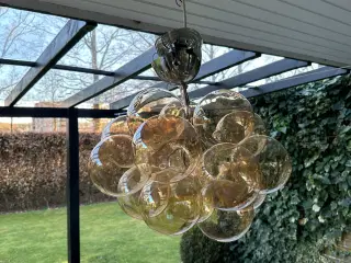 Lampe i glas