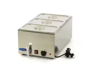 Bain Marie 3 x 1/3 GN Sæt