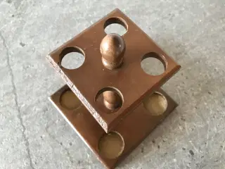 Retro pibeholder i træ