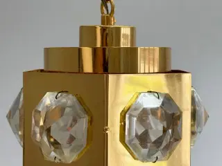 Loftslampe, forgyldt