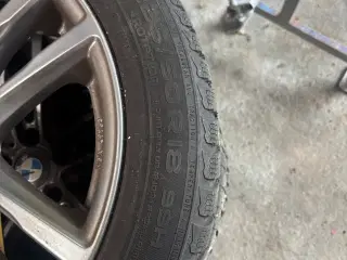 Alufælge med vinterdæk 