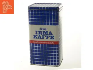 Ikonisk IRMA kaffedåse (str. 21x11x9 cm)