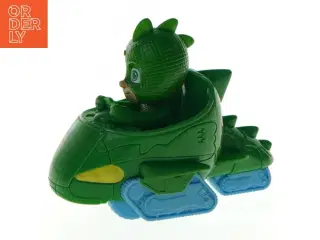 Legetøjs dinosaur i køretøj, pj mask (str. 10 cm)