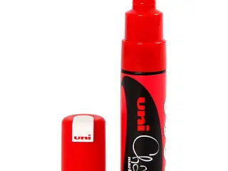 Rød Chalk Marker 8 mm - Vandbaseret Kridttusch
