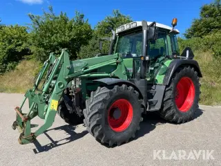 Traktor Fendt Farmer 412 Vario med frontlæsser