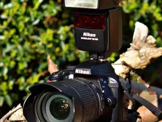 Nikon D3300 med udstyr