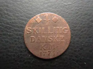 ½ skilling 1771