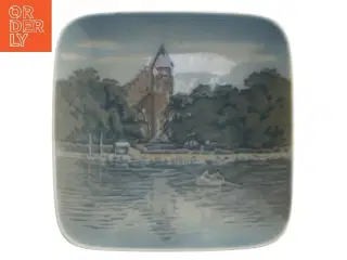 Royal Copenhagen porcelæn negletallerken fra Royal Copenhagen (str. 10,5x10,5 cm)