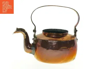 Antik kobberkedel (str. 22 x 15 x 12 cm)