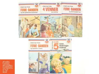 5 bøger: FERIEBANDEN OG DE FEM AF ENID BLYTON