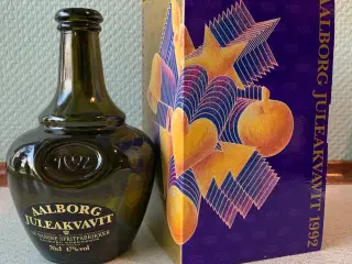 Gl. Snapsflaske - Juleakvavit år 1992