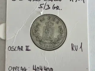 50 Øre 1901 Norge