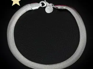 * Sterlingsølv; Sejt armbånd