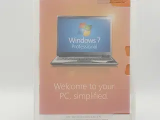 ⭐️· PC: Windows 7 Professional fra Microsoft