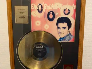 Elvis guldplade 