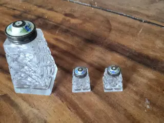 Sukker-salt og pebersæt sælges 