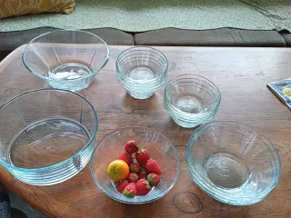15 stk rosendahl glas skåle