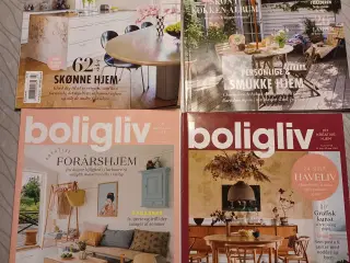 Boligindretnings-magasiner - 6 stk.