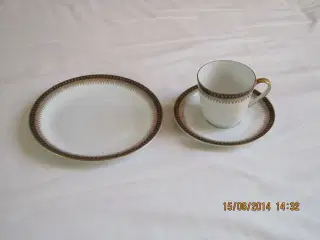 Kaffestel, Porcelæn.