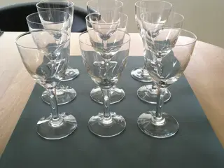 9 nye fine vinglas på fod