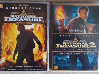 National Treasure 1 & 2, DVD, action