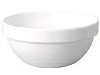 10 stk. Skål Casual 50 cl Diam140 mm melamin hvid