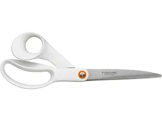 Universalsaks, L: 24 cm, højre, hvid, 1 stk.
