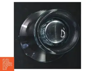 Gennemsigtig glasvase (str. 19 cm)