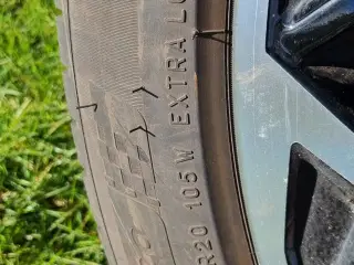 4 stk sommerhjul, Hyundai Ionic 5 alu fælge