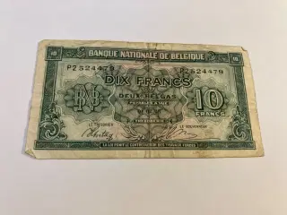 10 Francs Belgium 1948