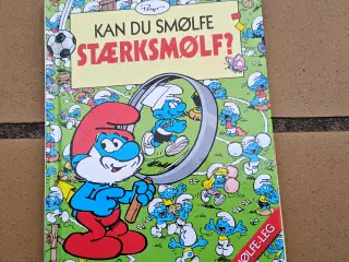 Kan du smølfe Stærksmølf Bog Findebog
