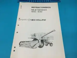 New Holland 1545 - 1530 Instruktionsbog