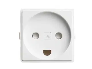 20 helt nye hvide SG stikkontakter i modul sælges