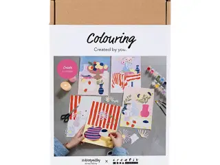 DIY Kit Farvelægning, Collage, 1 pk.