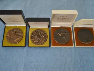 Færø medaljer 1974 - 77