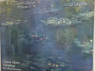 Claude Monet plakater indrammet