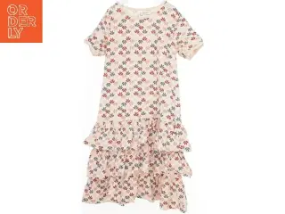 Blomstret kjole med flæser fra Krymmel (str. 146)