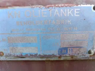 KN Olietank 1200L