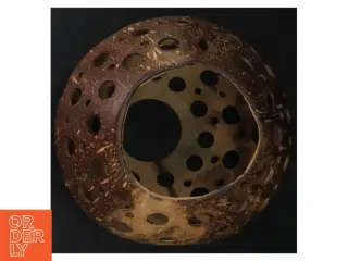 Dekorativ kokosnødde-lampe (str. Ø. 10 cm. og ø, 5 cm)