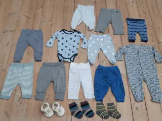 BABY str 50, 56 og 62 - tøj og sko 