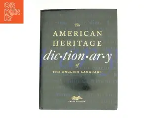The American Heritage Dictionary of the English Language af American Heritage Publishing Staff (Bog)