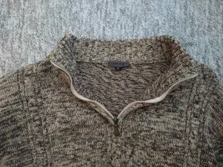 Sweater strik-trøje, str. XL