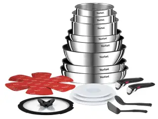 Grydesæt og pander 20 dele – Tefal Ingenio L897SJ04