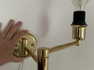 2 stk vintage svingarms væglamper 