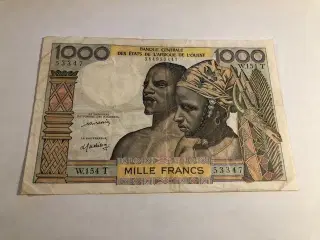 1000 Francs West African States
