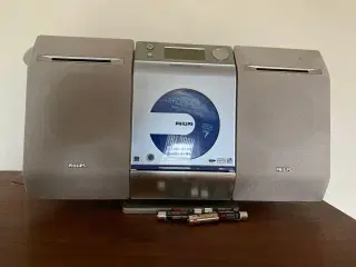 Radio/CD afspiller med højtaler